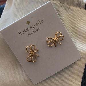 Kate spade bow earrings